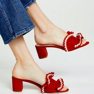 Loeffler Randall sandle 2 inch heel